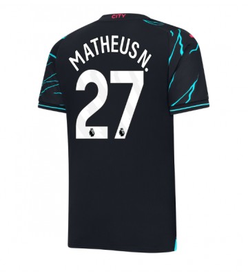 Manchester City Matheus Nunes #27 Tredje trøje 2023-24 Kort ærmer
